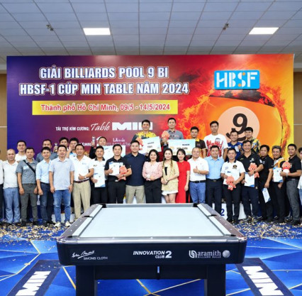 Giải Billiards Pool 9 bi HBSF-1