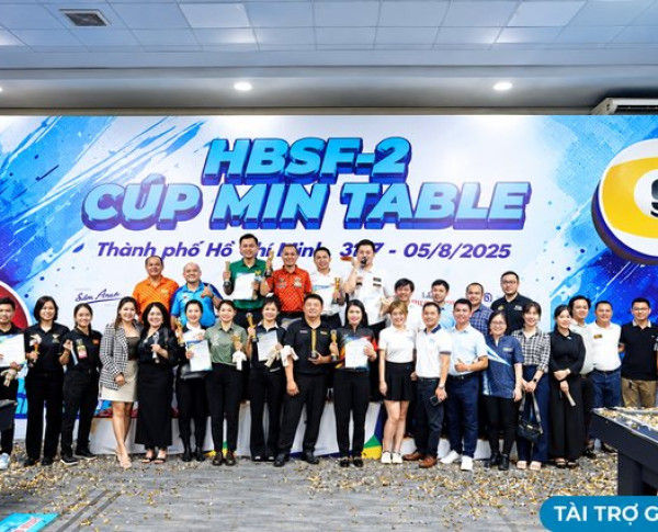 Giải HBSF-2 Cúp Min Table