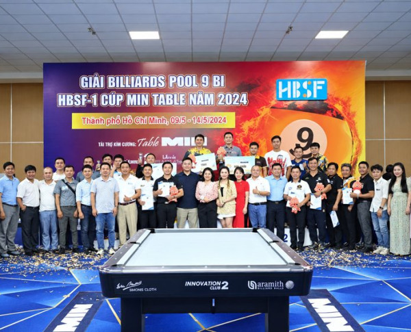Giải Billiards Pool 9 bi HBSF-1